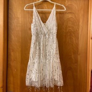 Thin Strapped Short Dress